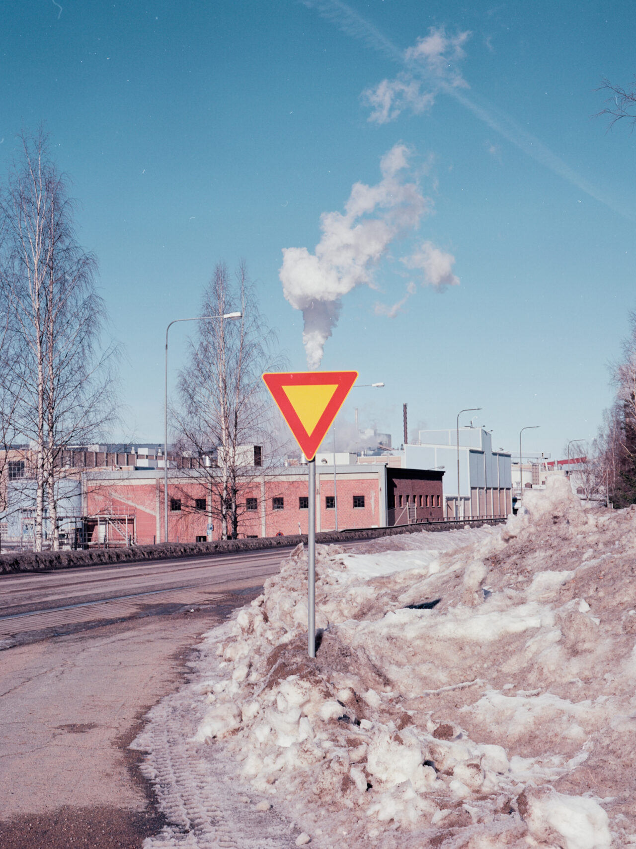 Jämsänkosken paperitehdas (värikuva, 120 rullafilmi)
